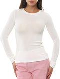 Women's Merino Wool Blend Tops Crew Neck Fitted Basic - Adult & Kids T-Shirts, Sweatshirts & Hoodies apparel design preview 1