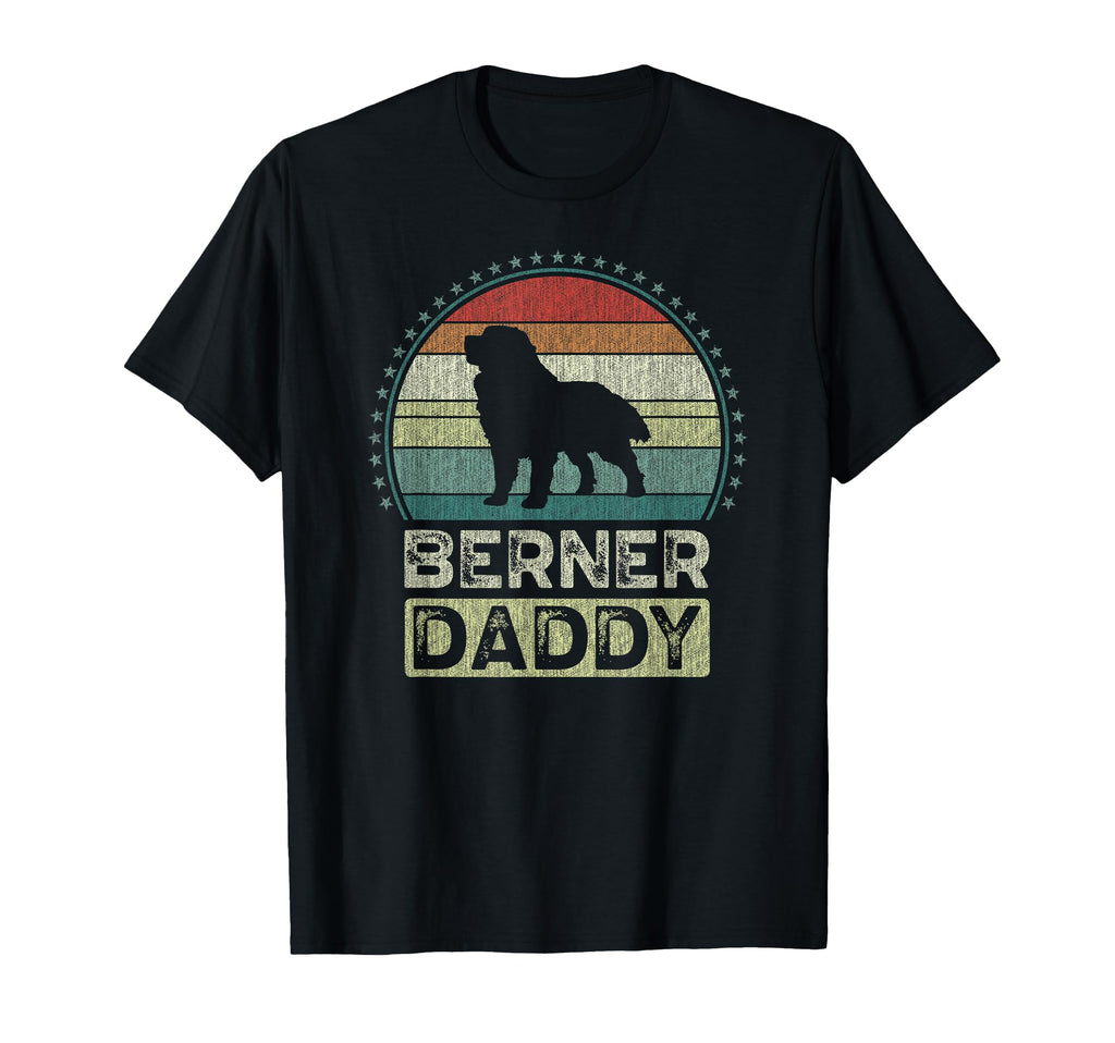 Berner Daddy Fathers Day Bernese T-Shirt - Novelty Apparel for Adults - T-Shirt, Sweatshirt, Hoodie