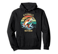 Fishing Dad Fishing Grandpa Joke Lucky Hoodie - Graphic Print Unisex - T-Shirt, Sweatshirt, Hoodie