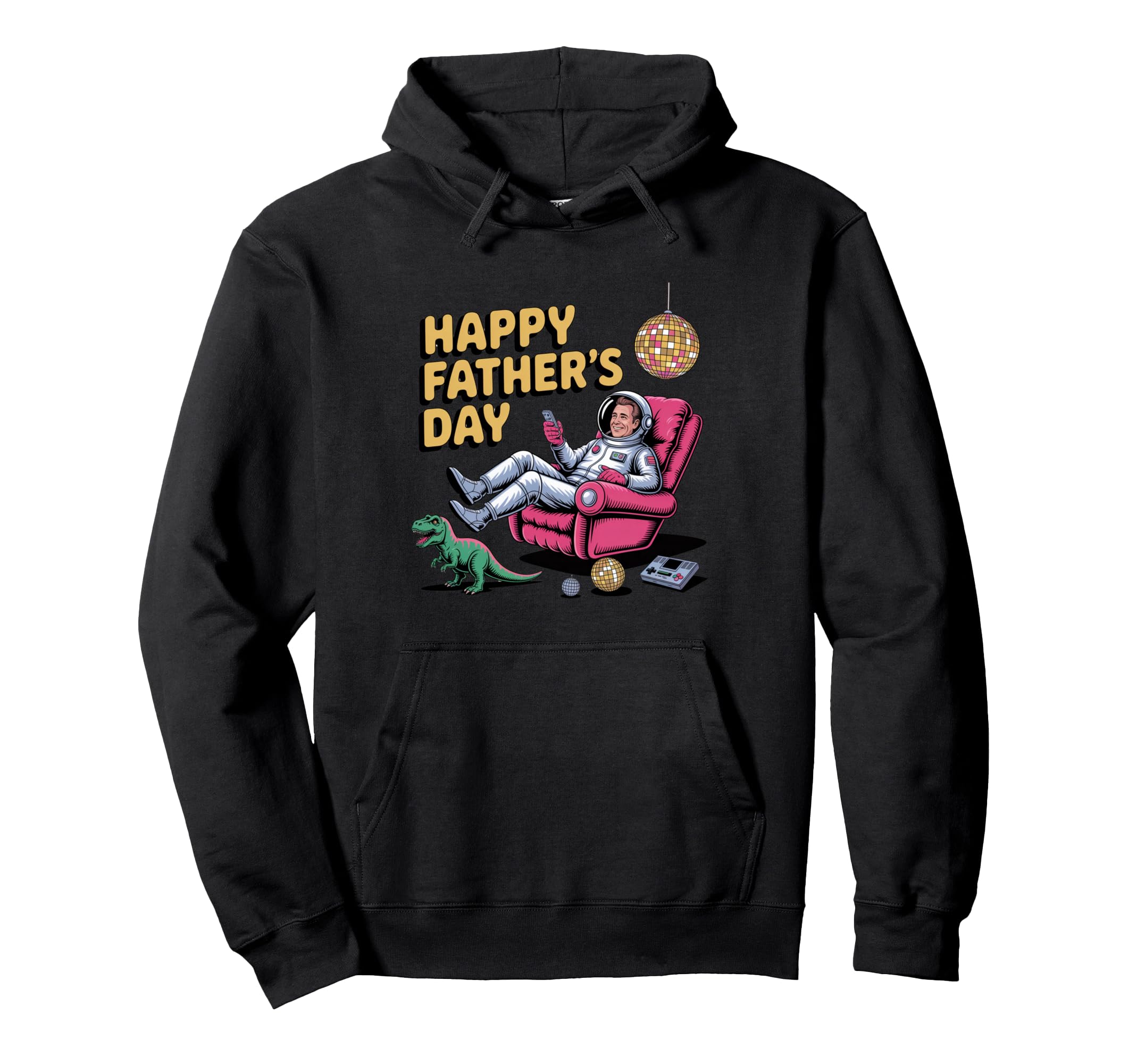 Happy Fathers Day Time Travel Dad Mode Hoodie - Streetwear Style Unisex - T-Shirt, Sweatshirt, Hoodie