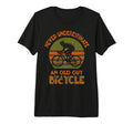Mens Cycling Grandpa Old Guy Bicycle T-Shirt - Unique Graphic Men Women - T-Shirt, Sweatshirt, Hoodie