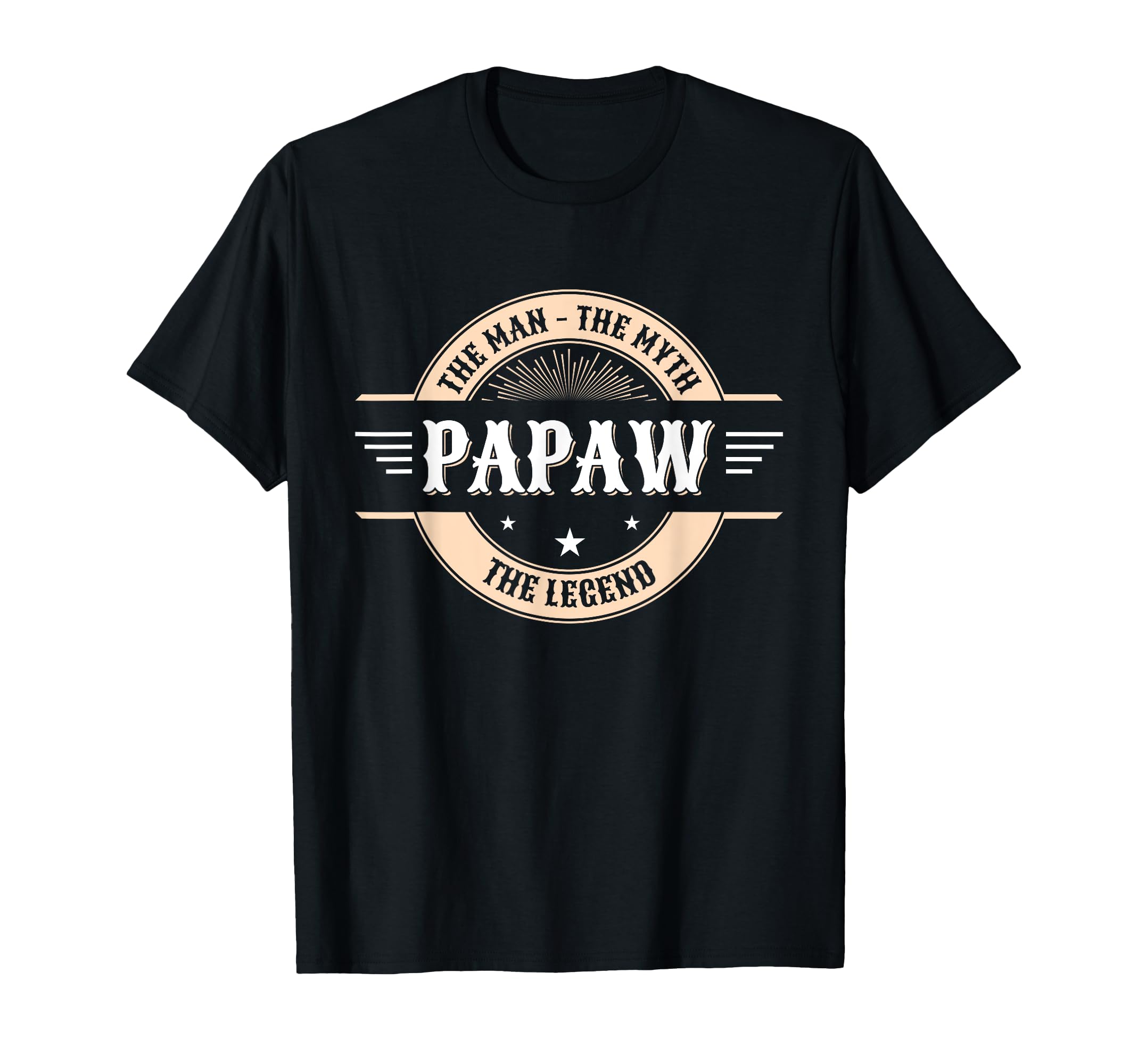 Papaw Myth Legend Dad Grandpa T-Shirt - Minimalist Print for Adults - T-Shirt, Sweatshirt, Hoodie