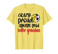 Crazy Proud Softball Player Soccer T-Shirt - Minimalist Print Unisex - T-Shirt, Sweatshirt, Hoodie