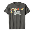 Groovy Funny Im Busy Raising Ballers T-Shirt - Graphic Print for Adults - T-Shirt, Sweatshirt, Hoodie