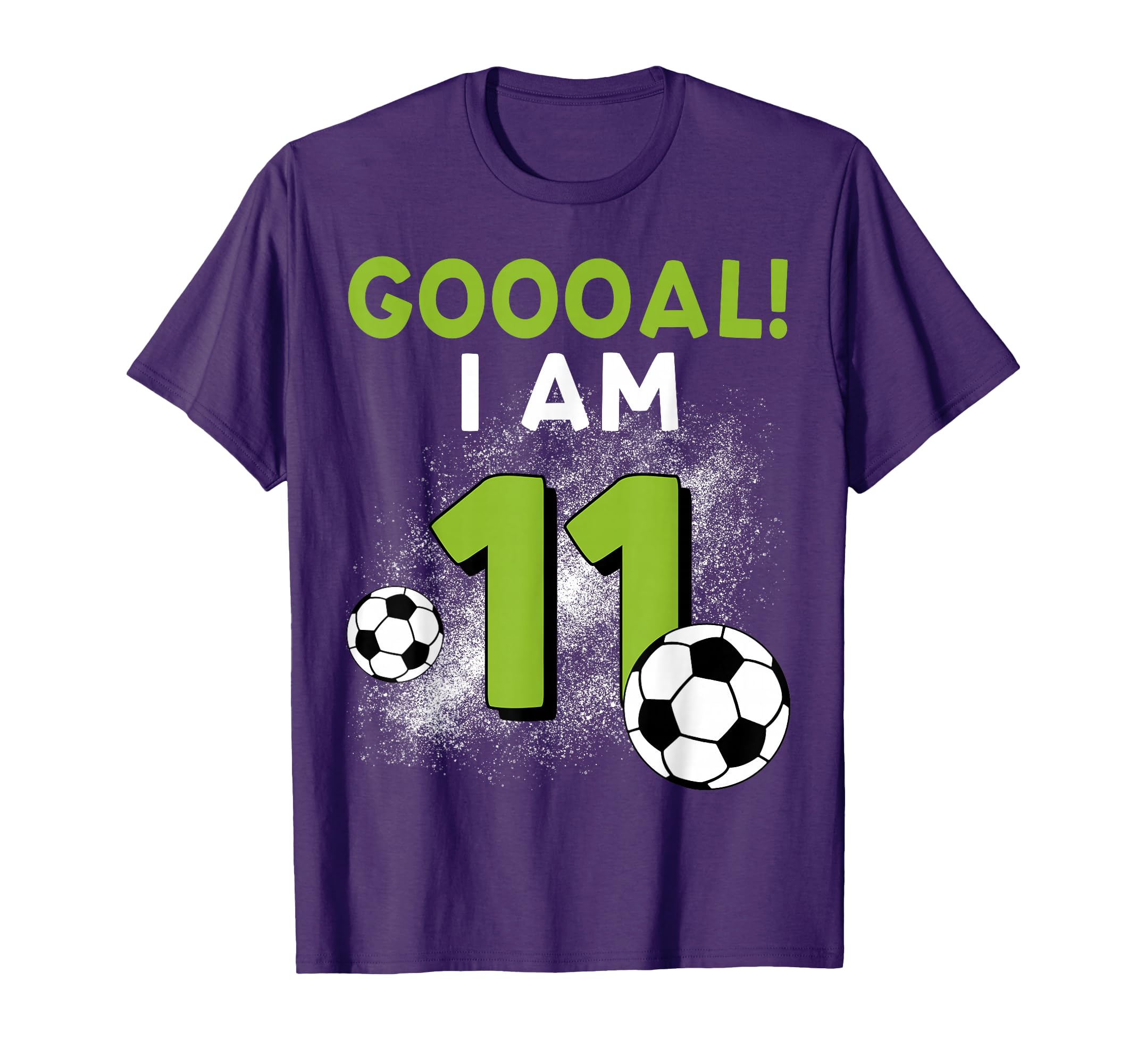 11Th Birthday Soccer Theme 11Year Old B T-Shirt - Aesthetic Graphic Unisex - T-Shirt, Sweatshirt, Hoodie