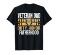 Duty Honor Fatherhood Veteran Dad T-Shirt - Graphic Print for Adults - T-Shirt, Sweatshirt, Hoodie