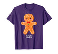 Gingerbread Dad Matching Pajamas Family T-Shirt - Graphic Print for Adults - T-Shirt, Sweatshirt, Hoodie