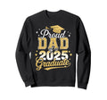 Proud Dad Class 2025 Graduate Sweatshirt - Minimalist Print Men Women - T-Shirt, Sweatshirt, Hoodie