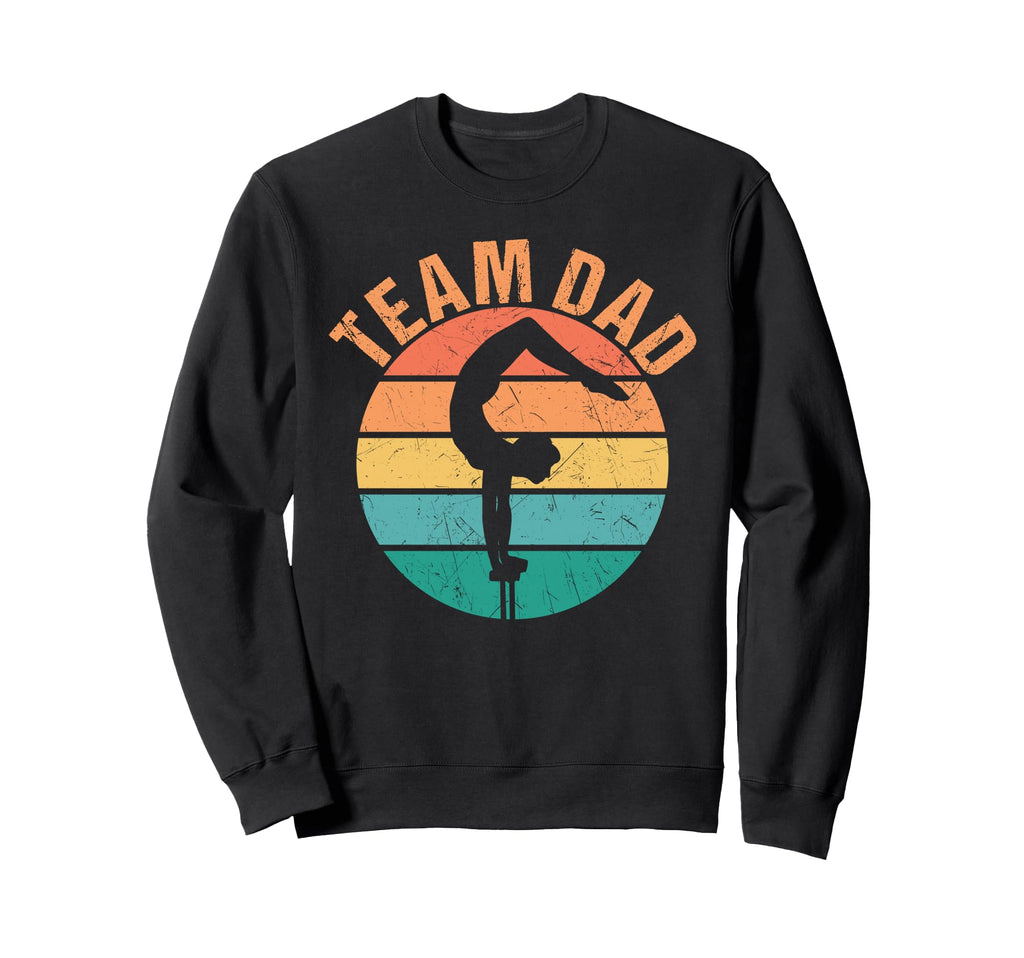 Gymnastics Dad Proud Game Day Sweatshirt - Fun Novelty Design for Adults - T-Shirt, Sweatshirt, Hoodie
