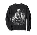 George Washington President Lake Sweatshirt - Trendy Graphic for Adults - T-Shirt, Sweatshirt, Hoodie
