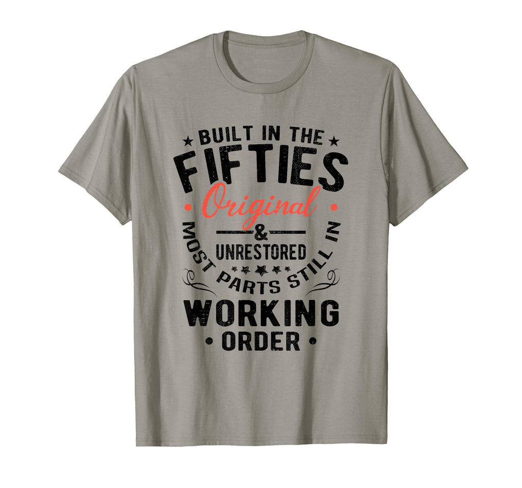 1950S Built 50S Fifties Funny T-Shirt - Casual Everyday Wear Men Women - T-Shirt, Sweatshirt, Hoodie