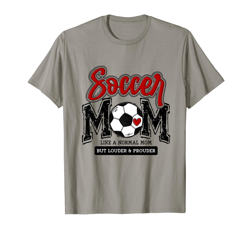 Soccer Mom Red Soccer Player Calls Me T-Shirt - Custom Art Print Men Women - T-Shirt, Sweatshirt, Hoodie