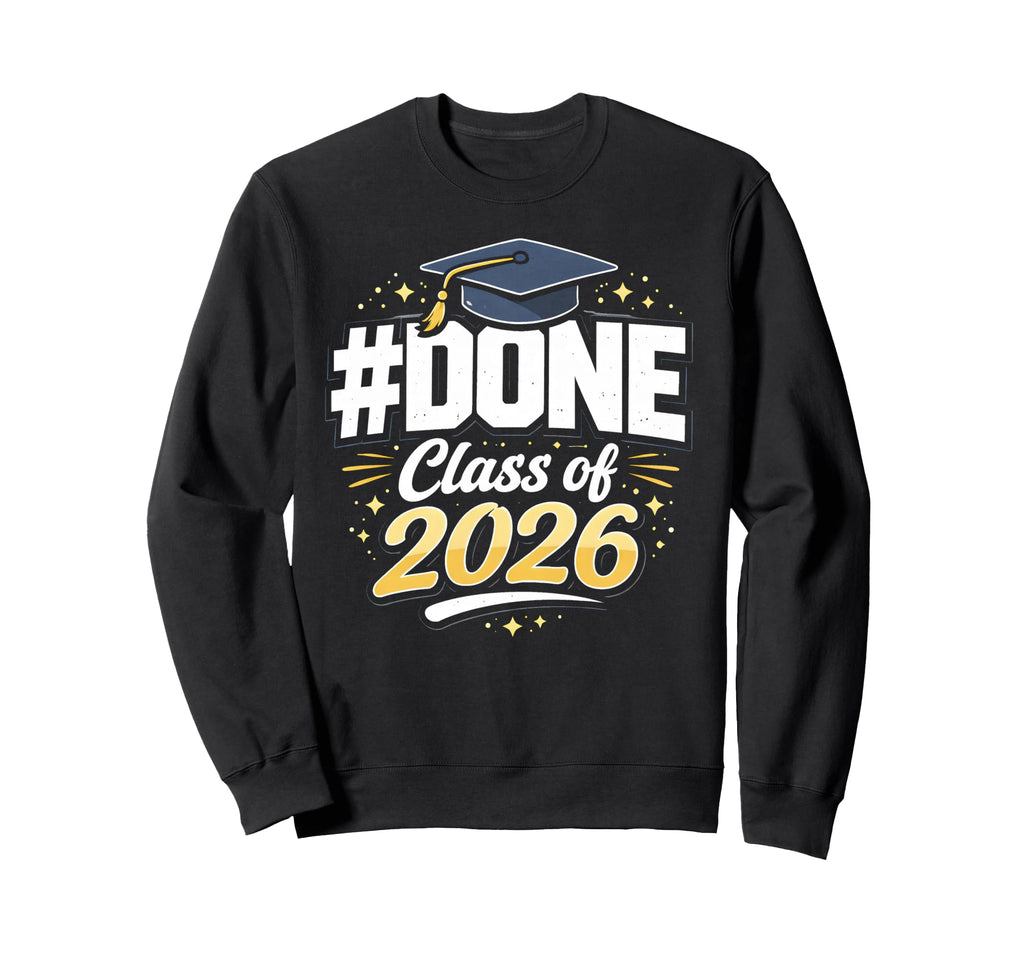Senior Graduation School Class Sweatshirt - Custom Art Print Men Women - T-Shirt, Sweatshirt, Hoodie