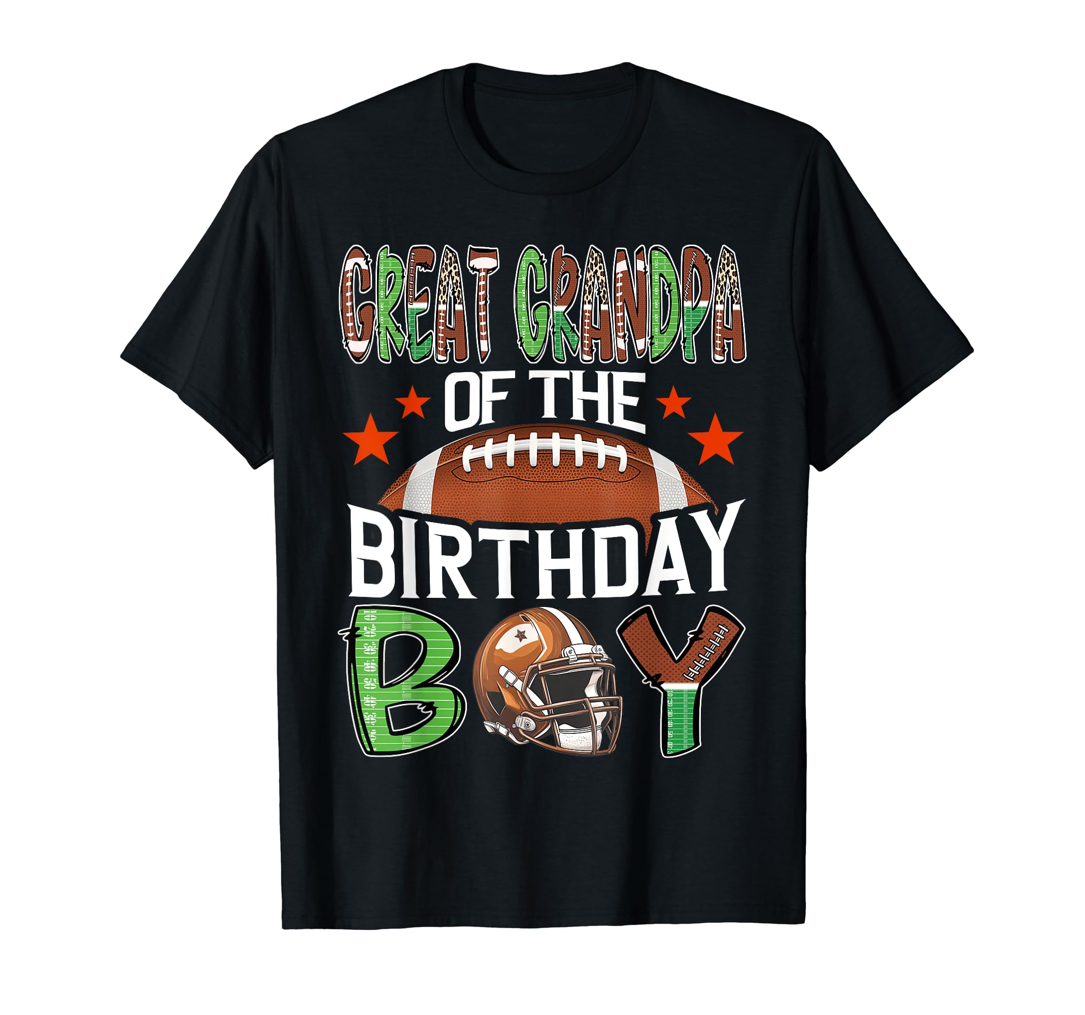 Great Grandpa Birthday Game Day T-Shirt - Minimalist Print for Adults - T-Shirt, Sweatshirt, Hoodie