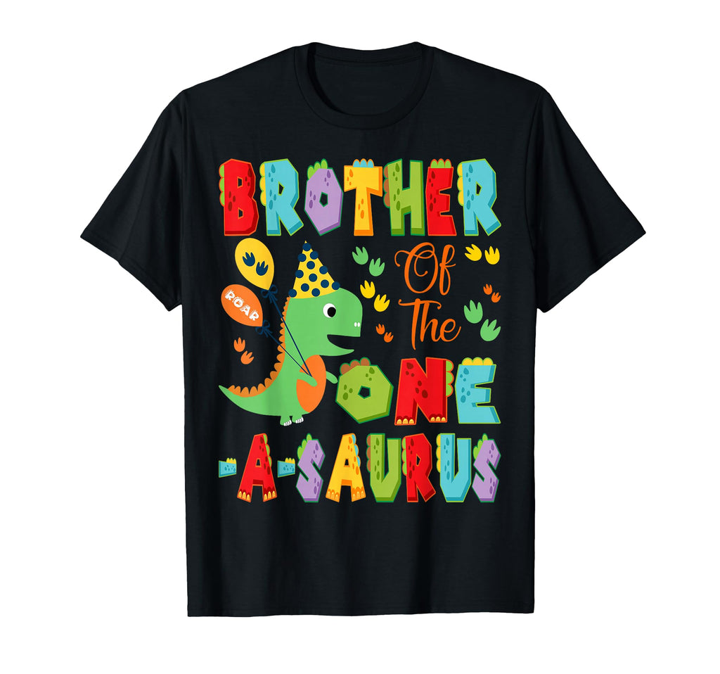 Brother One Saurus 1St Birthday T-Shirt - Casual Everyday Wear for Adults - T-Shirt, Sweatshirt, Hoodie