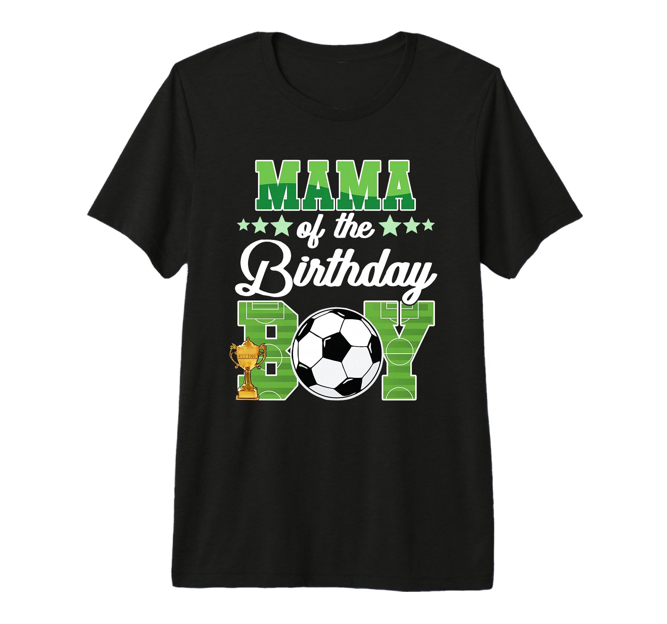 Soccer Mama Birthday Party Soccer T-Shirt - Novelty Apparel Men Women - T-Shirt, Sweatshirt, Hoodie