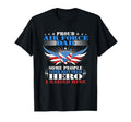Proud Air Force Dad I Raised Mine T-Shirt - Custom Art Print Unisex - T-Shirt, Sweatshirt, Hoodie