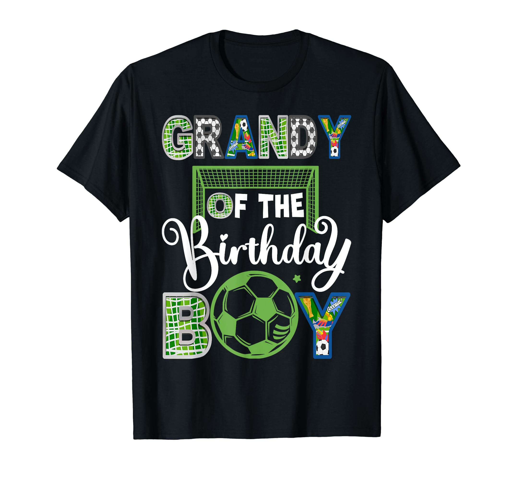 Grandy Birthday Soccer Baller Birthday T-Shirt - Trendy Graphic Men Women - T-Shirt, Sweatshirt, Hoodie