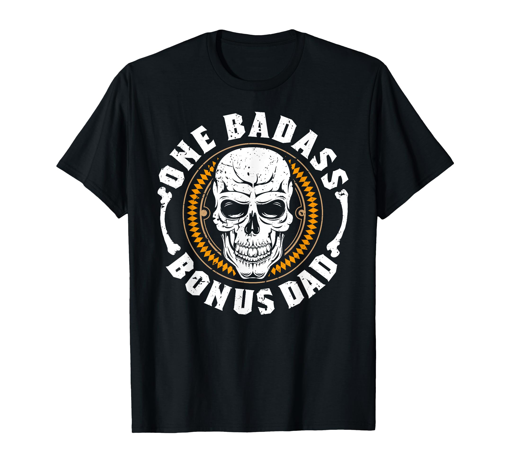 One Badass Bonus Dad Step Father Daddy T-Shirt - Aesthetic Graphic Unisex - T-Shirt, Sweatshirt, Hoodie