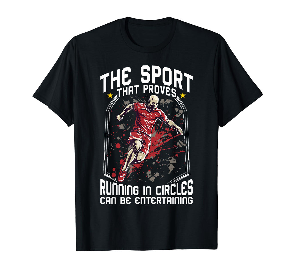 Sport That Proves Running Circles T-Shirt - Minimalist Print Men Women - T-Shirt, Sweatshirt, Hoodie