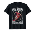 Sport That Proves Running Circles T-Shirt - Minimalist Print Men Women - T-Shirt, Sweatshirt, Hoodie
