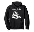 Mens Papa Bear Face Sunglasses Papa Hoodie - Aesthetic Graphic for Adults - T-Shirt, Sweatshirt, Hoodie