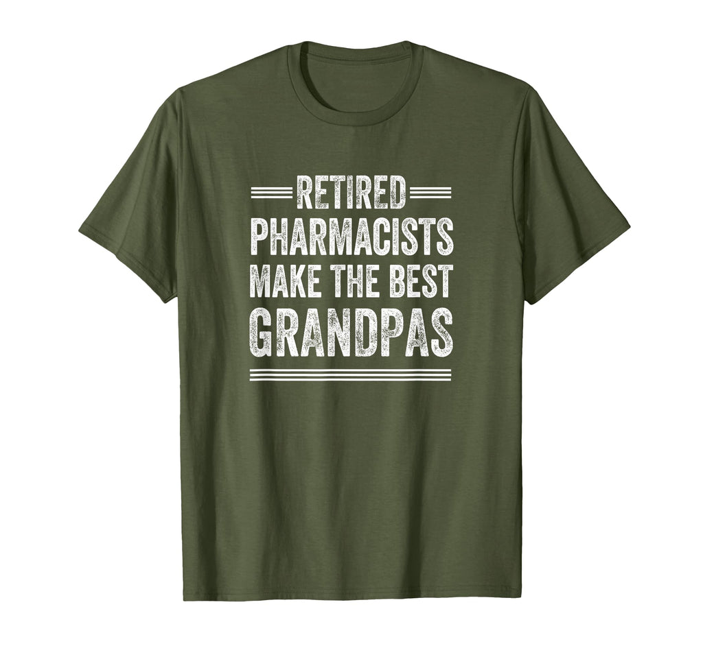 Retired Grandpa Pharmacist Retirement T-Shirt - Fun Novelty Design Unisex - T-Shirt, Sweatshirt, Hoodie