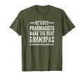 Retired Grandpa Pharmacist Retirement T-Shirt - Fun Novelty Design Unisex - T-Shirt, Sweatshirt, Hoodie