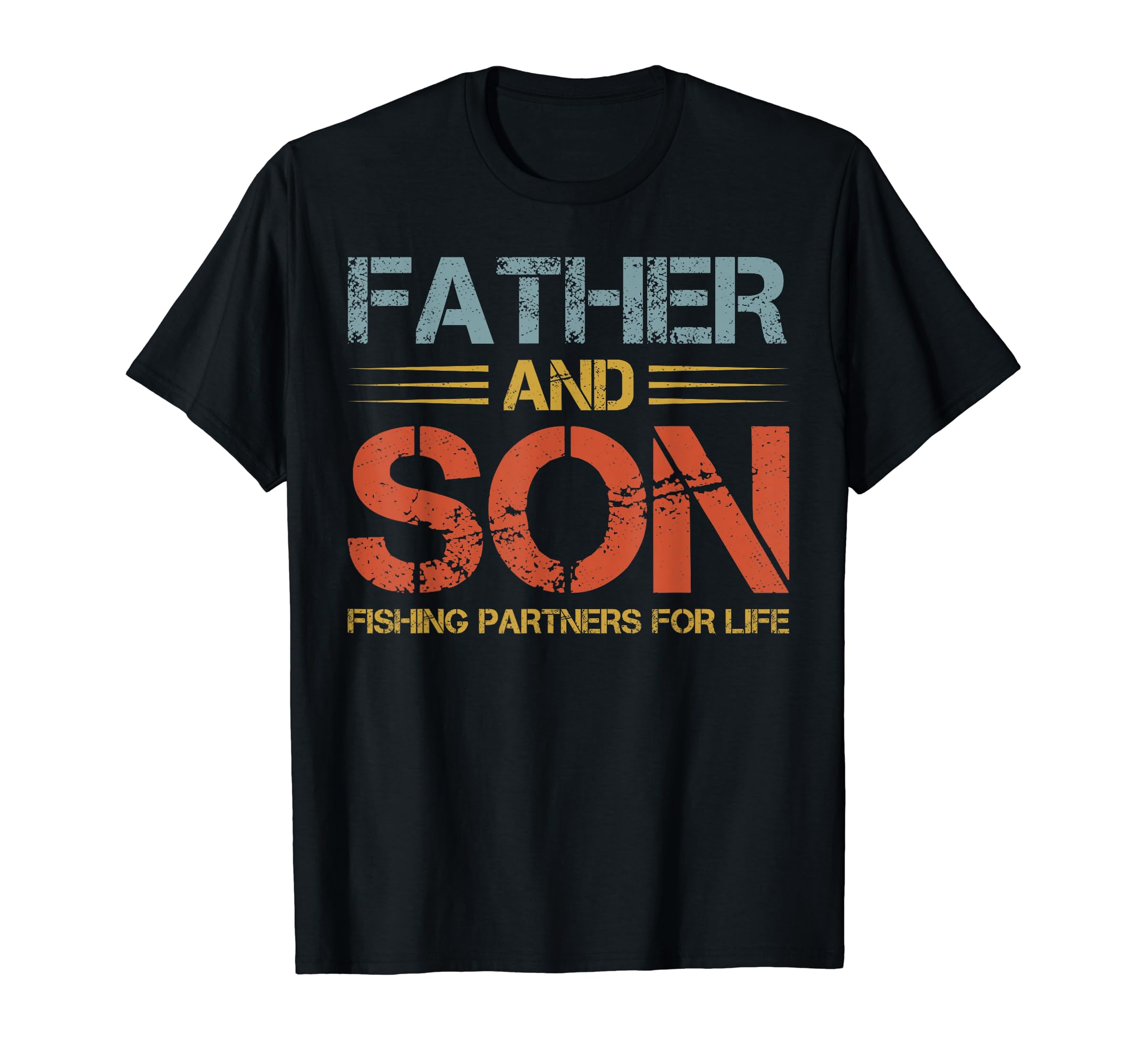 Father And Son Fishing Partners Life T-Shirt - Aesthetic Graphic Men Women - T-Shirt, Sweatshirt, Hoodie