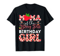 Mama Berry First Birthday Strawberry T-Shirt - Custom Art Print Men Women - T-Shirt, Sweatshirt, Hoodie