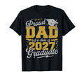 Proud Dad Class 2027 Graduate T-Shirt - Aesthetic Graphic for Adults - T-Shirt, Sweatshirt, Hoodie