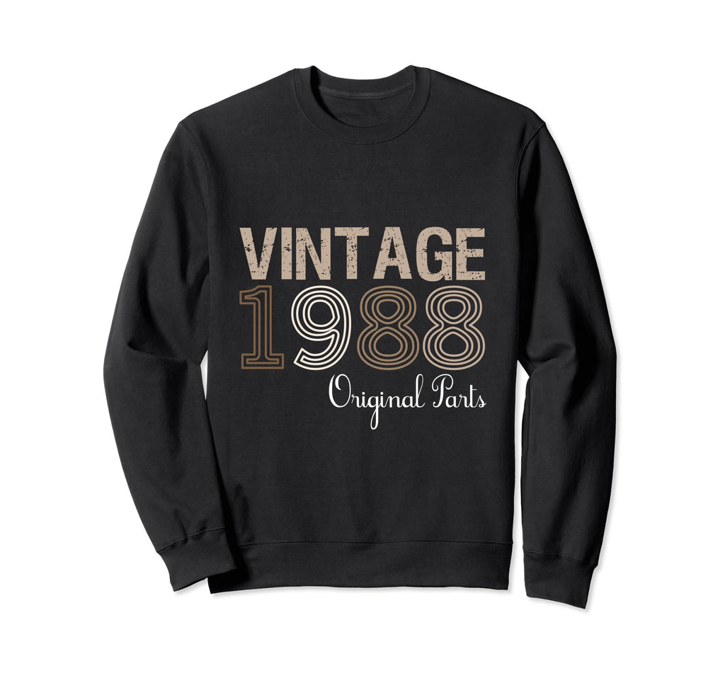 Year 1988 Gift Birthday Mom Dad Sweatshirt - Trendy Graphic Men Women - T-Shirt, Sweatshirt, Hoodie