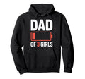 Mom 3 Funny Exhausted Mother Hoodie - Minimalist Print Unisex - T-Shirt, Sweatshirt, Hoodie