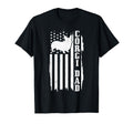 Corgi Dad American Flag Patriotic T-Shirt - Custom Art Print for Adults - T-Shirt, Sweatshirt, Hoodie