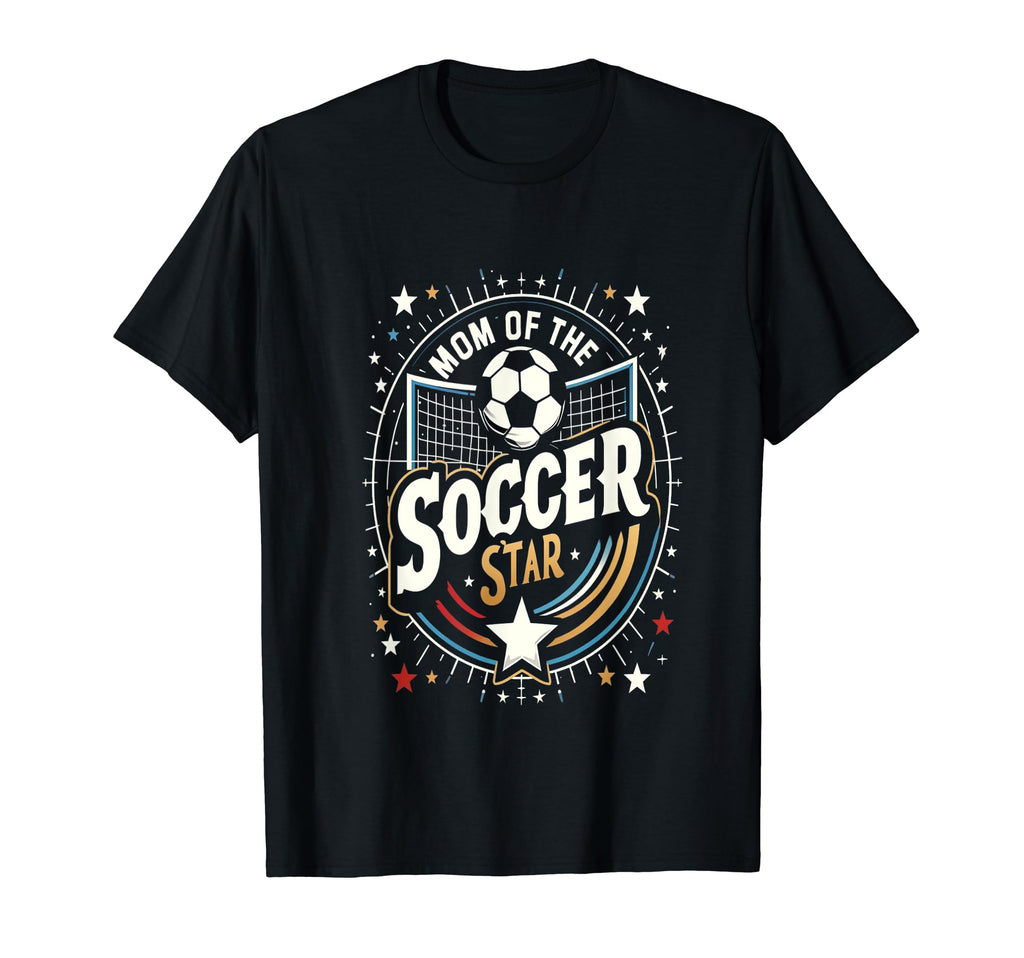 Soccer Birthday Birthday Mom T-Shirt - Casual Everyday Wear Men Women - T-Shirt, Sweatshirt, Hoodie