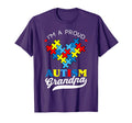 Im Proud Grandpa Autism Awareness T-Shirt - Aesthetic Graphic Men Women - T-Shirt, Sweatshirt, Hoodie