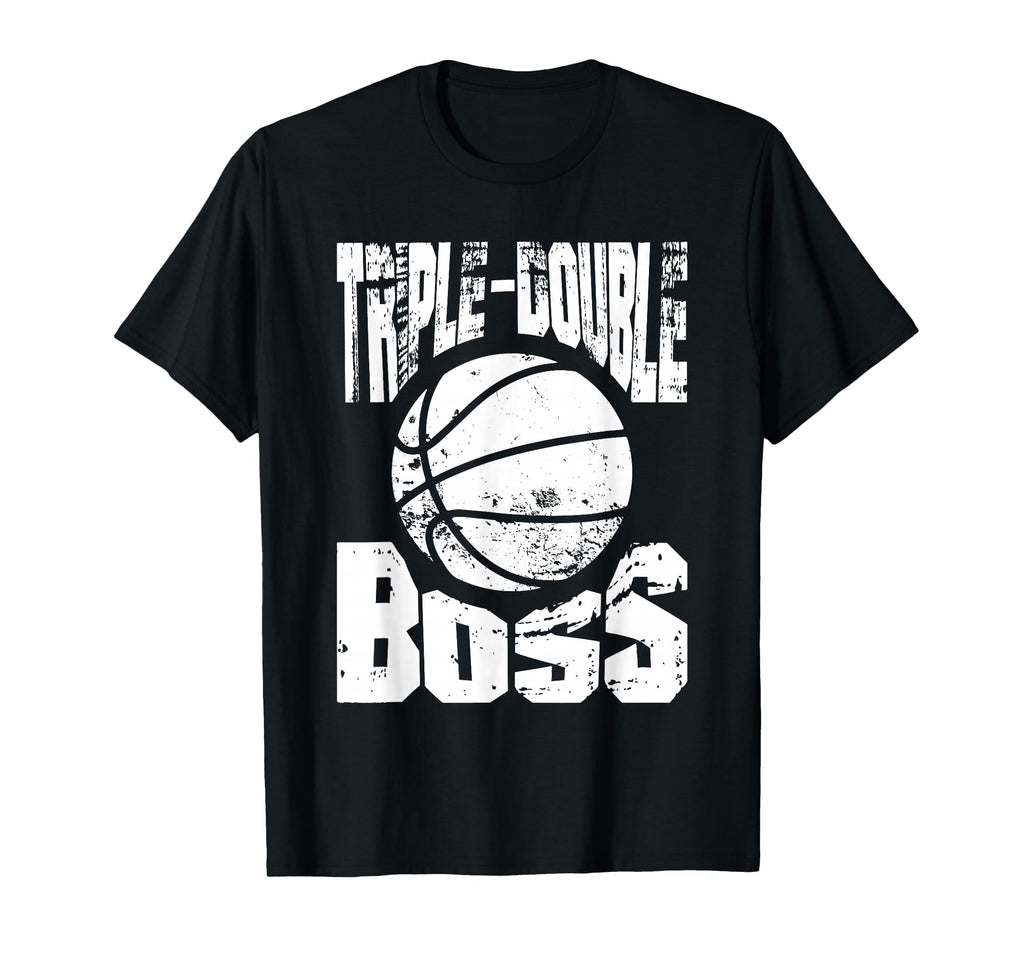 Basketball Triple Double Boss Sports T-Shirt - Fun Novelty Design Unisex - T-Shirt, Sweatshirt, Hoodie