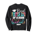 Senior 2026 Proud Foster Dad Sweatshirt - Streetwear Style for Adults - T-Shirt, Sweatshirt, Hoodie