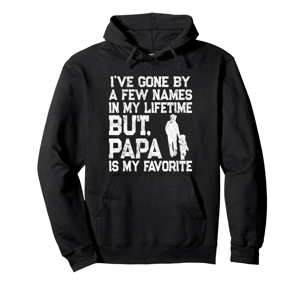 Papa Is My Favorite Name Grandpa Hoodie - Unique Graphic for Adults - T-Shirt, Sweatshirt, Hoodie