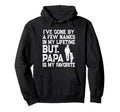 Papa Is My Favorite Name Grandpa Hoodie - Unique Graphic for Adults - T-Shirt, Sweatshirt, Hoodie