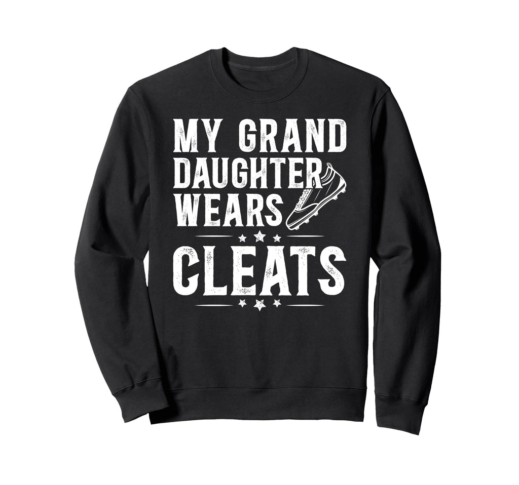 My Granddaughter Soccer Grandpa Sweatshirt - Custom Art Print Unisex - T-Shirt, Sweatshirt, Hoodie