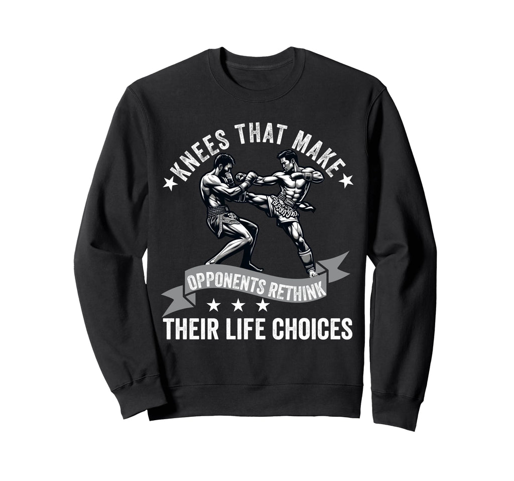 Muay Thai Fighter Dad Thai Sweatshirt - Unique Graphic for Adults - T-Shirt, Sweatshirt, Hoodie