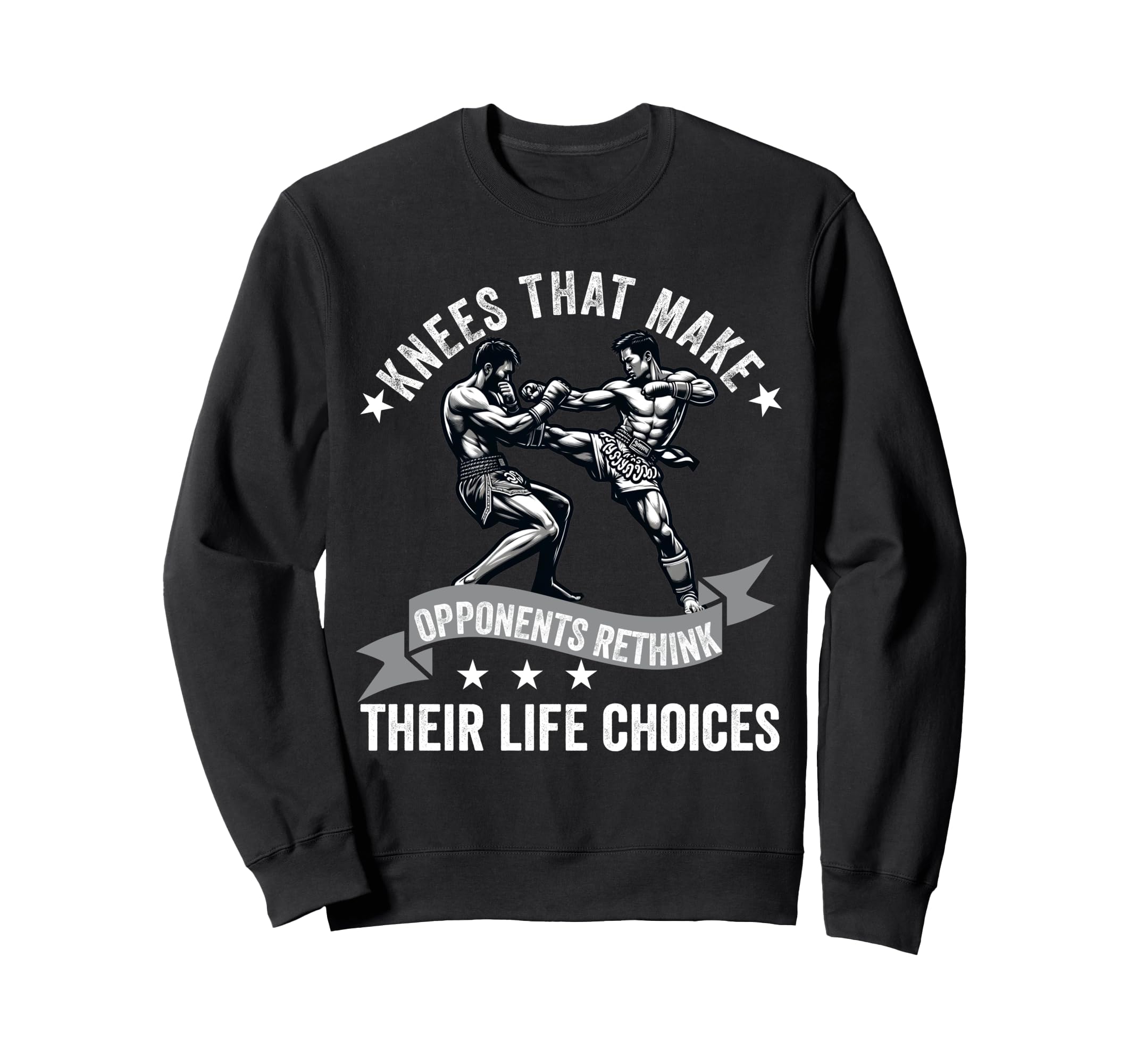 Muay Thai Fighter Dad Thai Sweatshirt - Unique Graphic for Adults - T-Shirt, Sweatshirt, Hoodie