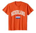 Netherlands Nederland Dutch Flag T-Shirt - Casual Everyday Wear for Adults - T-Shirt, Sweatshirt, Hoodie