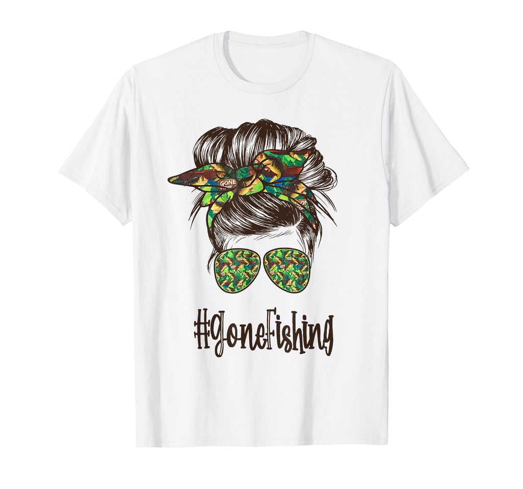 Gone Fishing Day Fishing Dad And T-Shirt - Trendy Graphic for Adults - T-Shirt, Sweatshirt, Hoodie