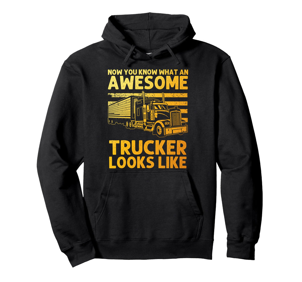 Best Truck Driver Art Dad Trucking Cdl Hoodie - Unique Graphic for Adults - T-Shirt, Sweatshirt, Hoodie