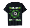 Soccer Ball Irish Clover Leaf Sport T-Shirt - Novelty Apparel Unisex - T-Shirt, Sweatshirt, Hoodie
