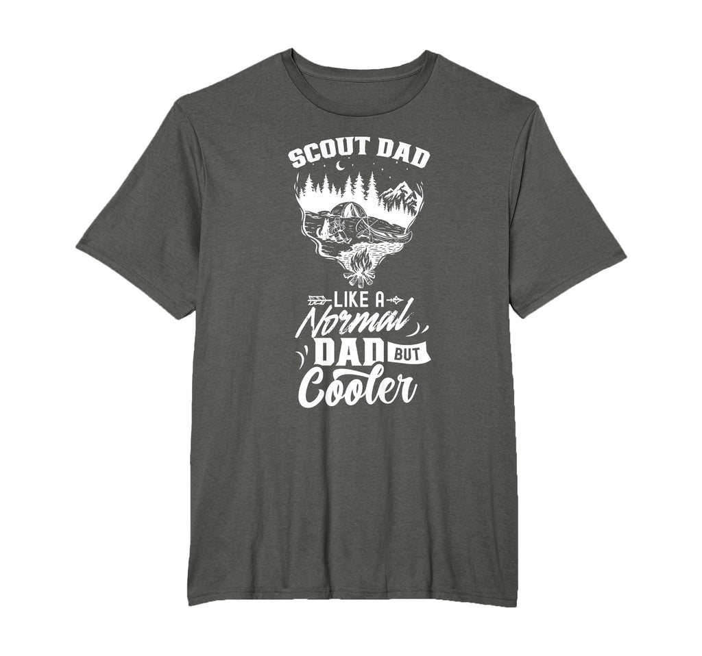 Scout Dad Like Normal Dad But Cooler T-Shirt - Unique Graphic Men Women - T-Shirt, Sweatshirt, Hoodie