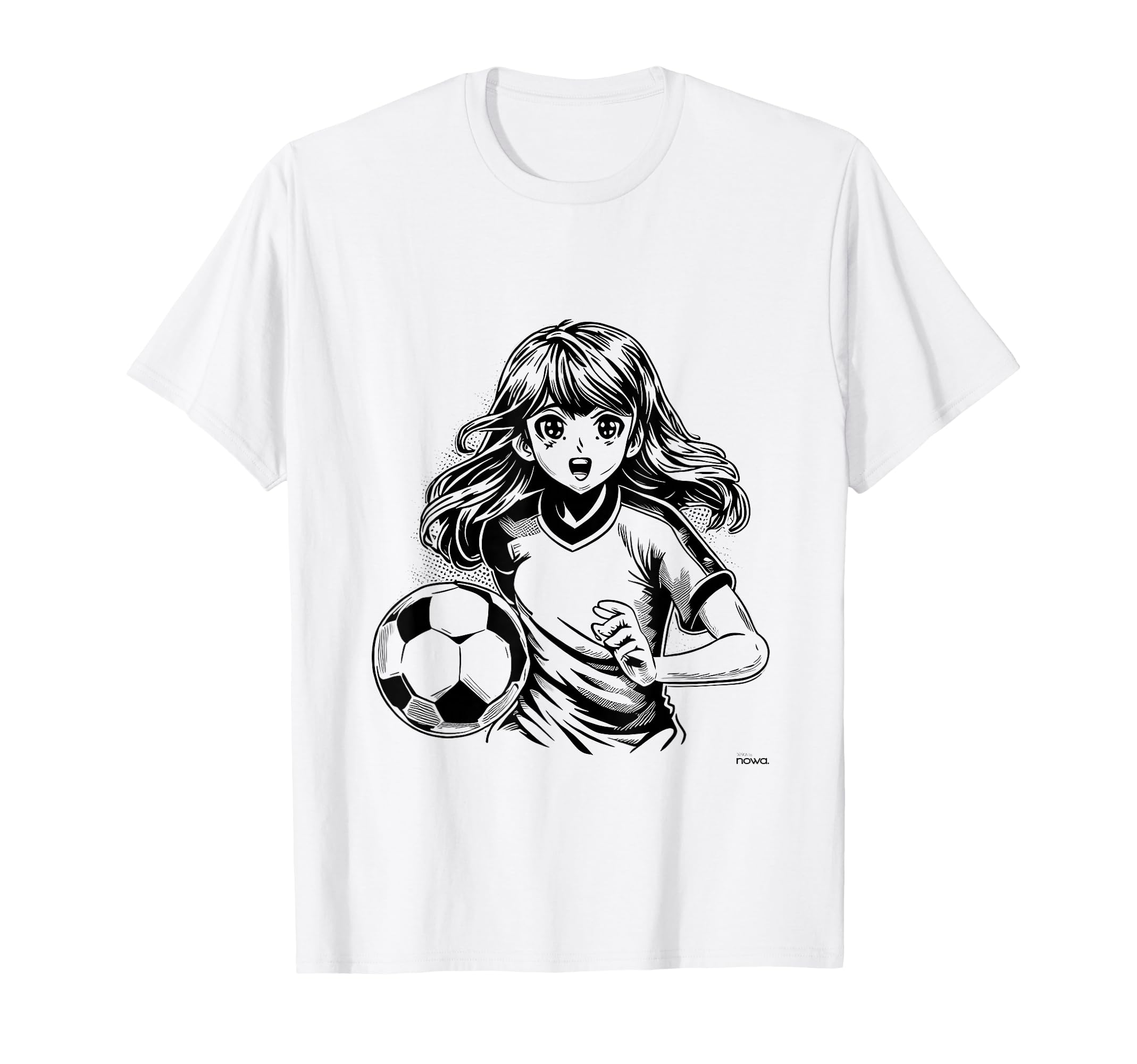 Funny Manga Comic Soccer Football T-Shirt - Casual Everyday Wear Unisex - T-Shirt, Sweatshirt, Hoodie