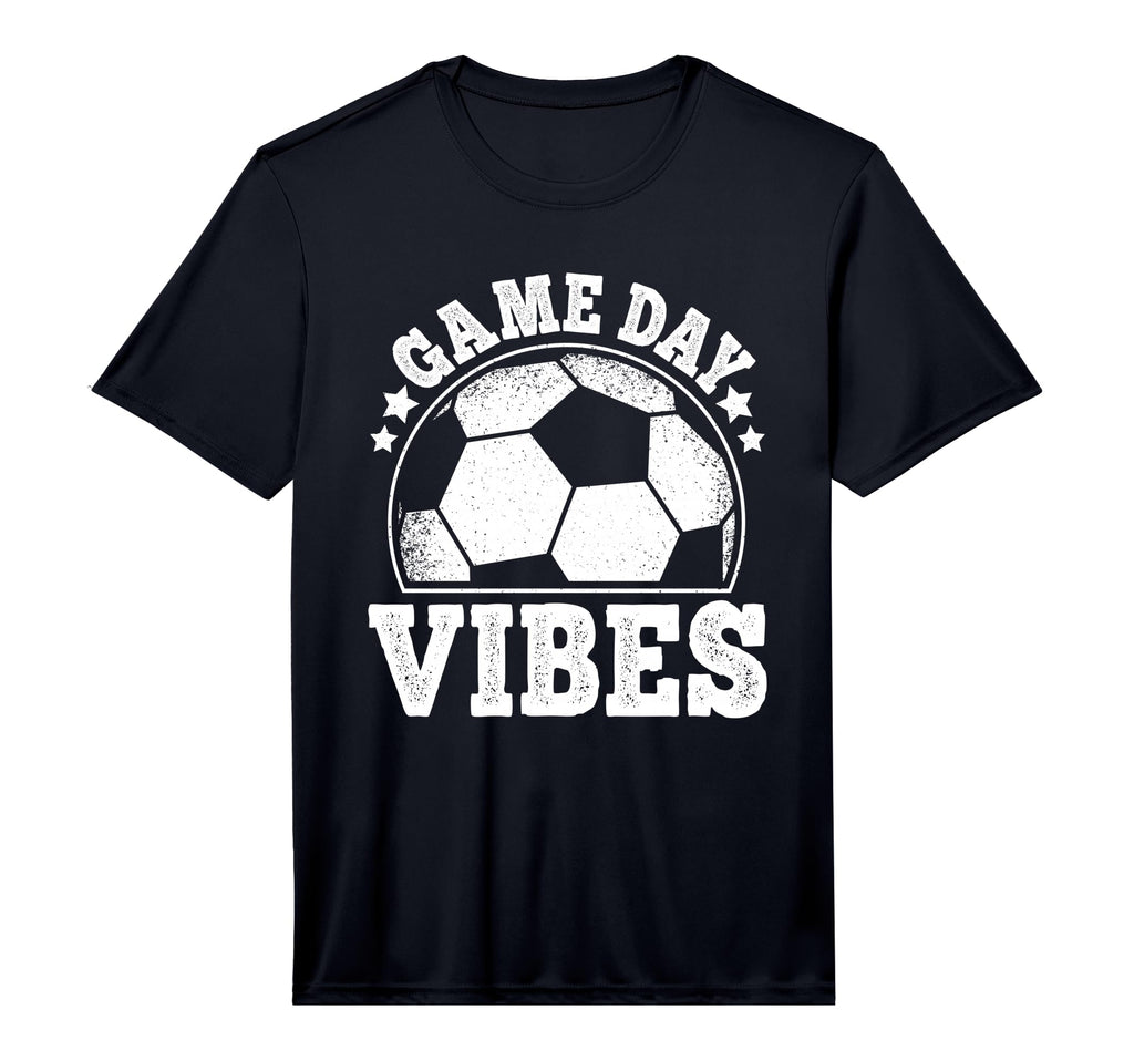 Game Day Vibes Soccer Funny Soccer T-Shirt - Minimalist Print Men Women - T-Shirt, Sweatshirt, Hoodie